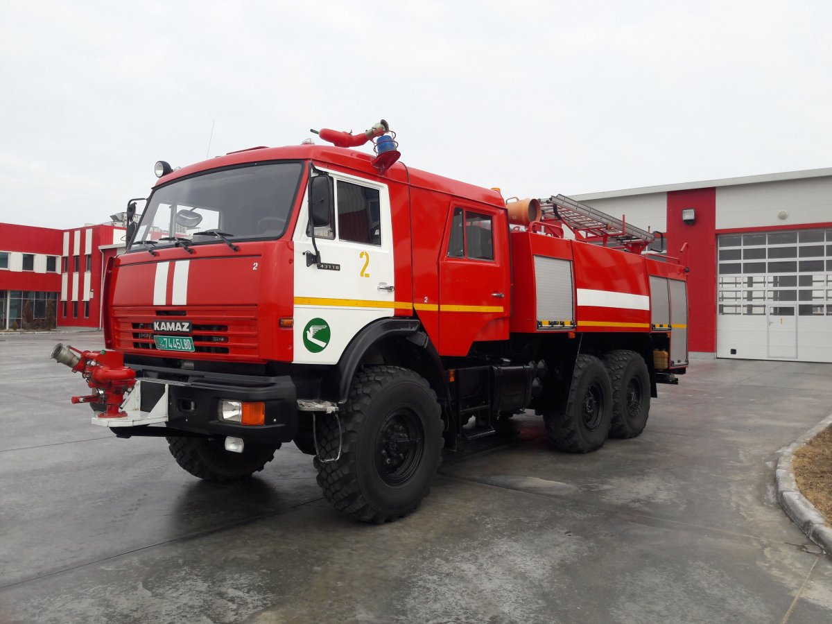 Новый пожарный КАМАЗ 2022