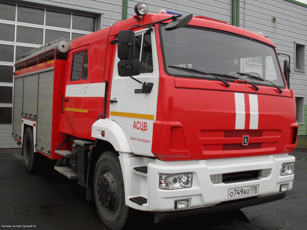 Пожарная автоцистерна КАМАЗ 65224