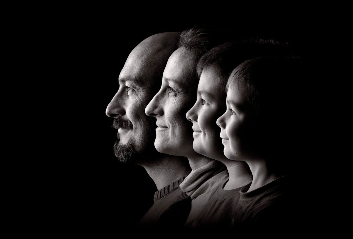 Семейный фотопортрет