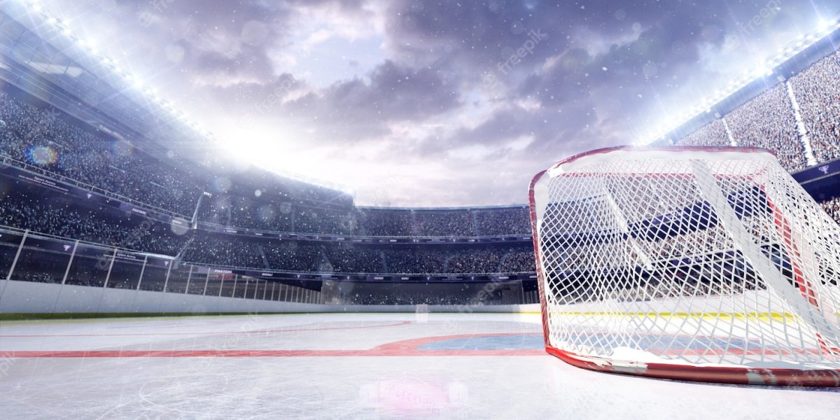 Хоккейная коробка сверху