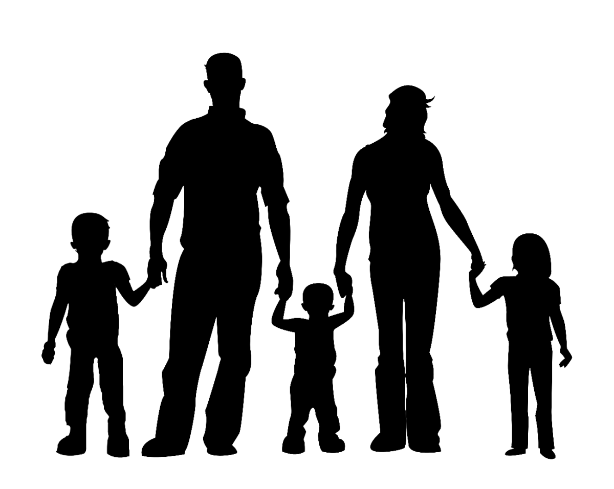 Семейный фотопортрет с детьми