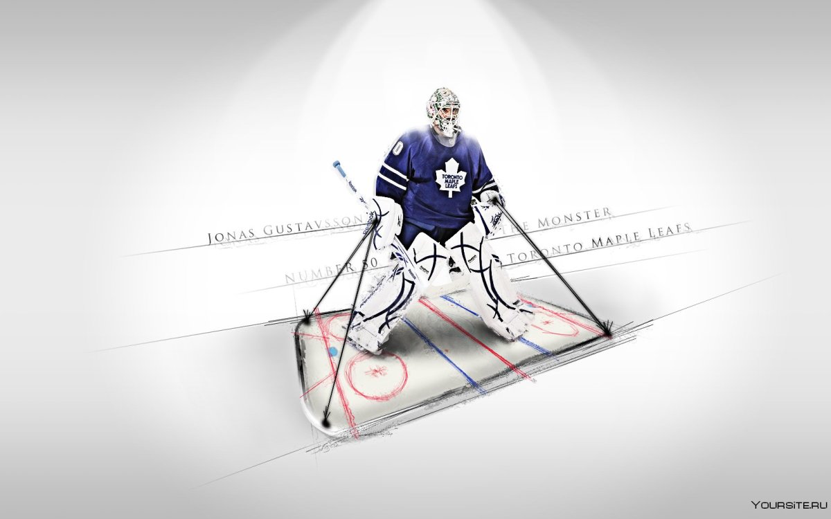 План хоккейной площадки