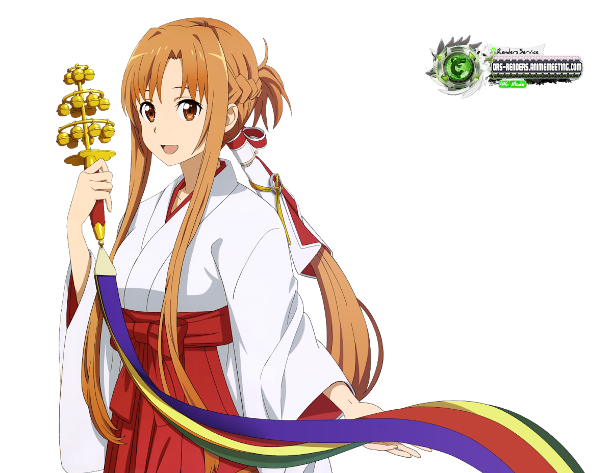 Асуна Юки в кимоно