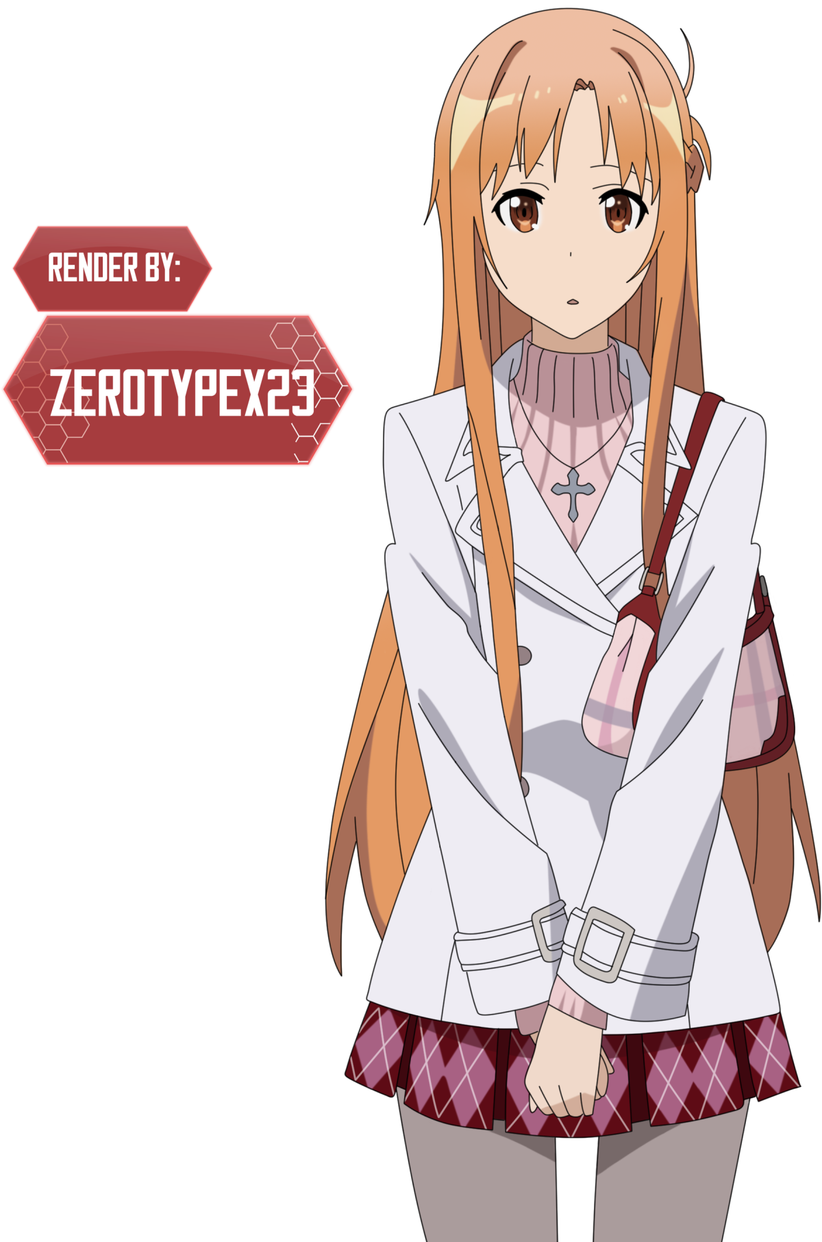 Асуна Юки рендер