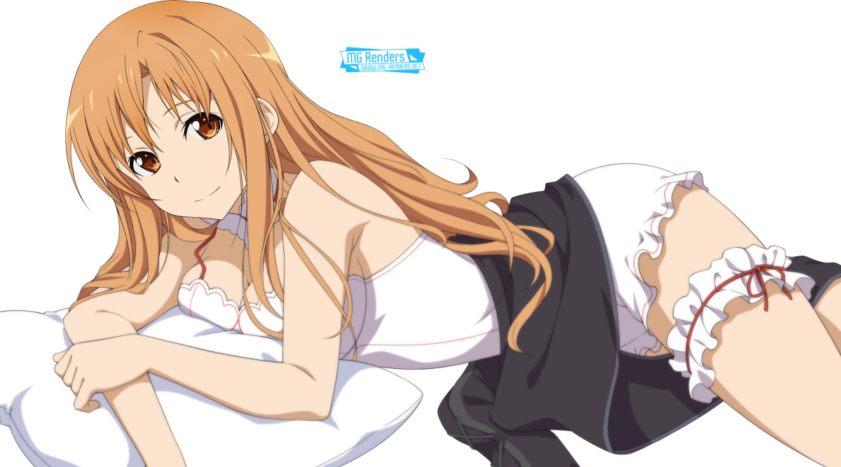 Асуна грудь без белья