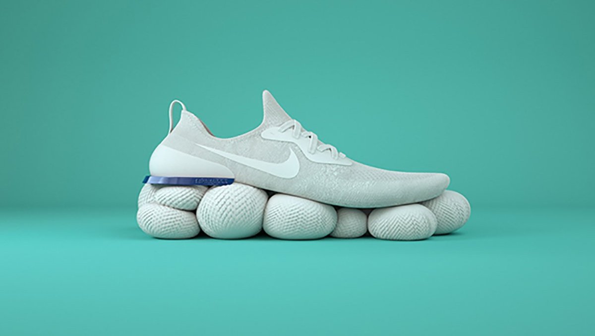 3d модель Nike Epic React Flyknit