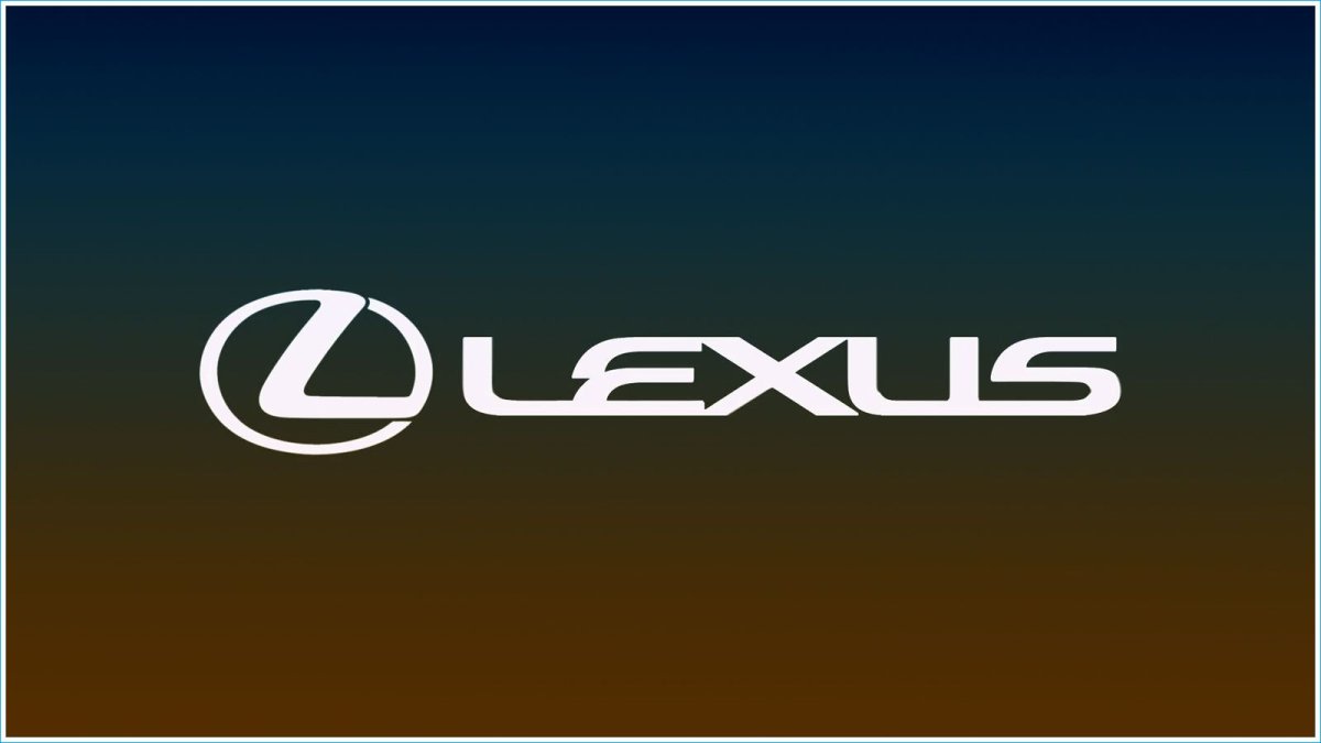 Обои логотип Лексус