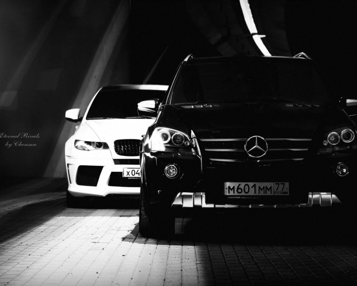 Мерседес БМВ х5 черная