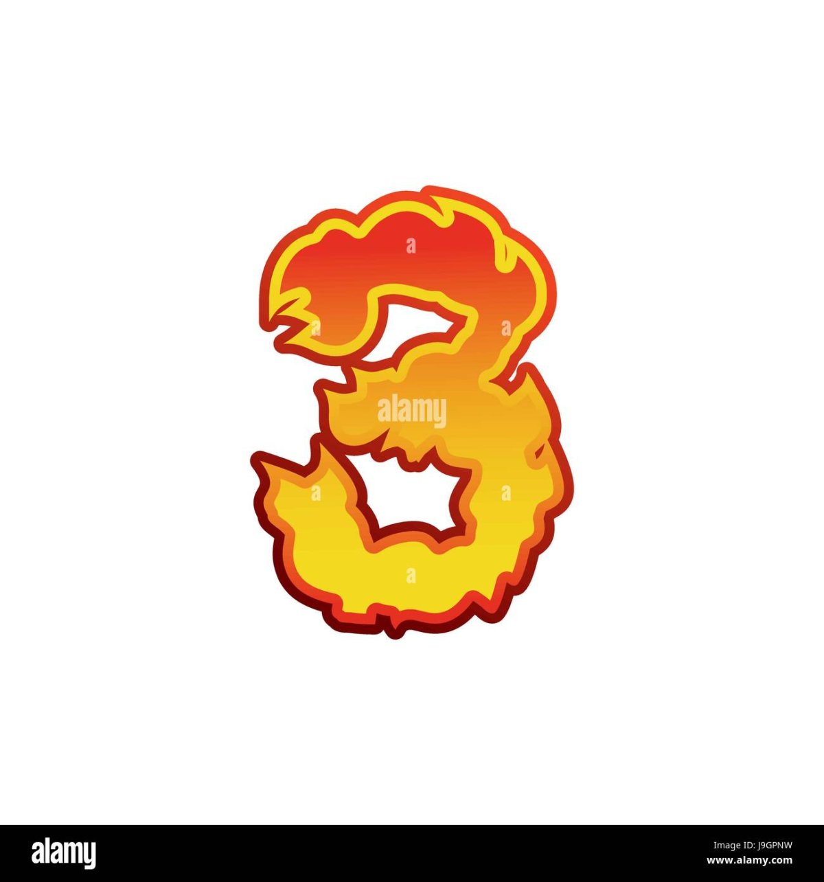 Цифры в огне