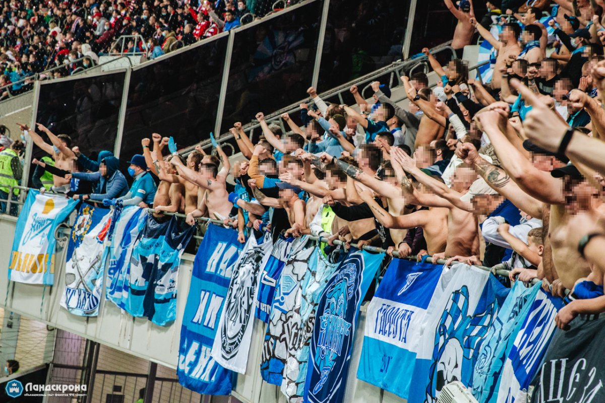 Болельщик Зенита ультрас