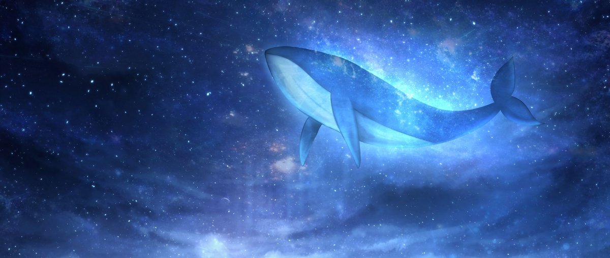 Синий кит в космосе