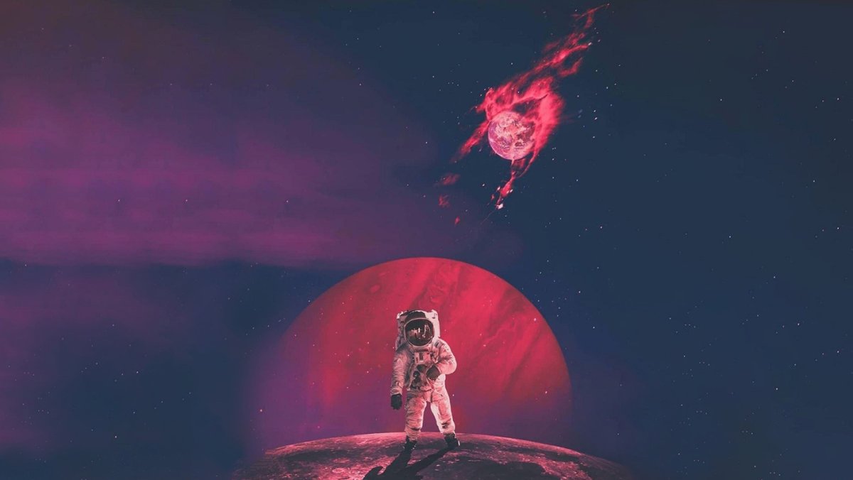 Космонавт Минимализм