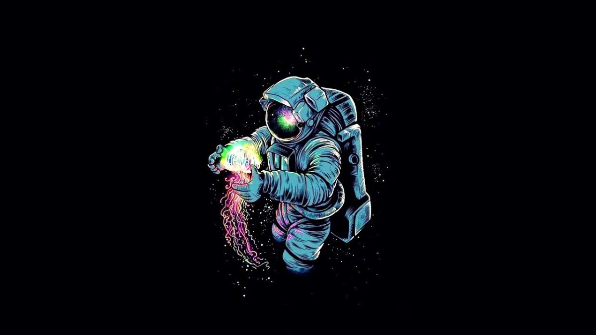 Неоновый космонавт