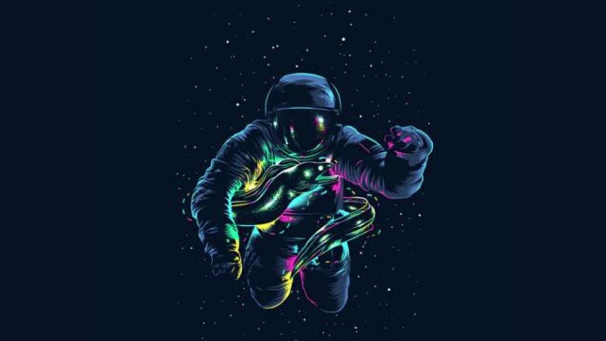 Обои космонавт айфон XS