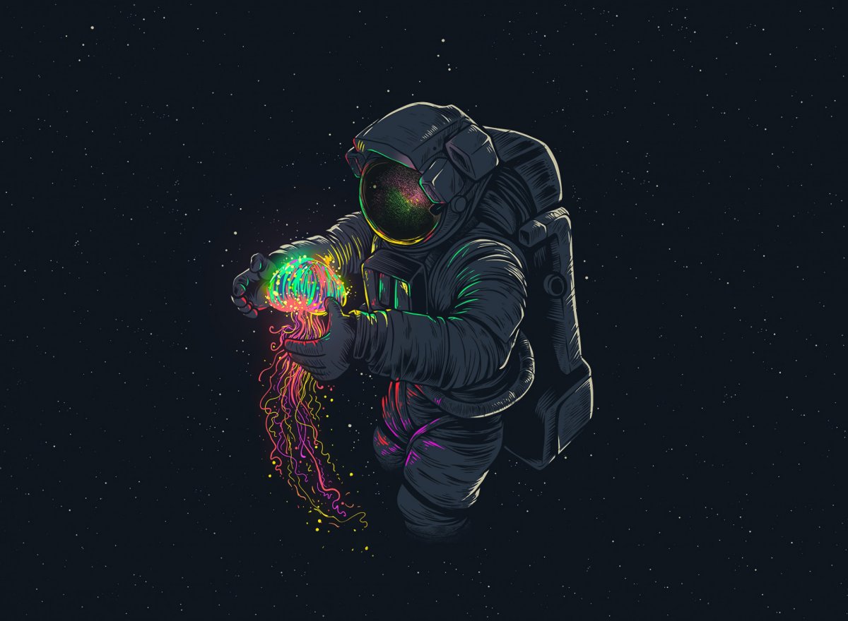 Космонавт на аву