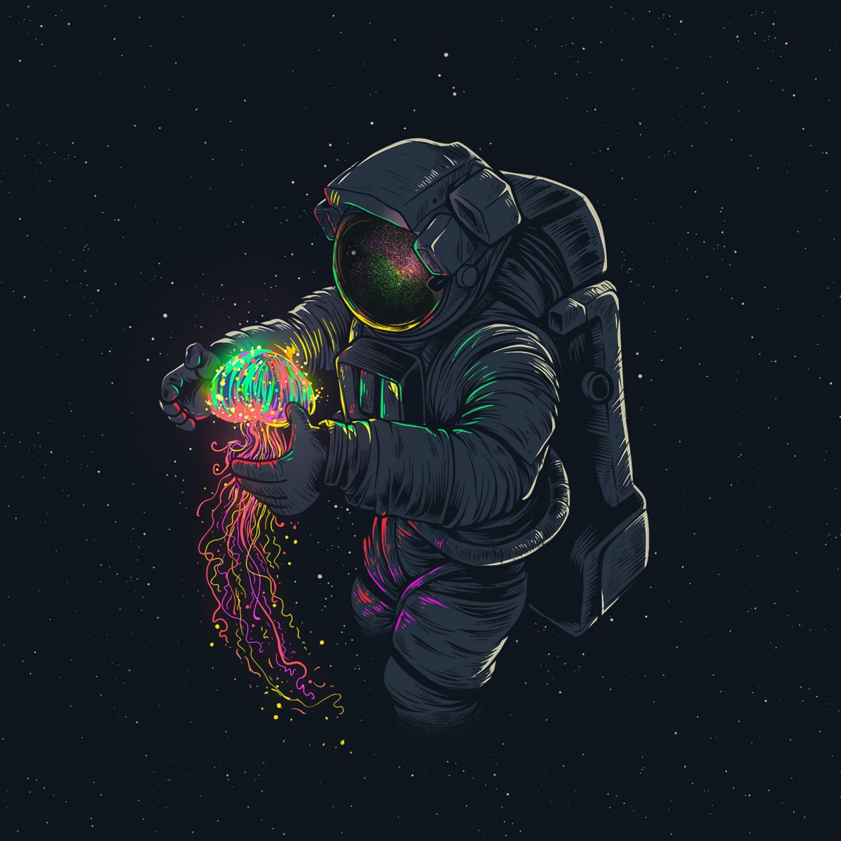 Открытый космос арт