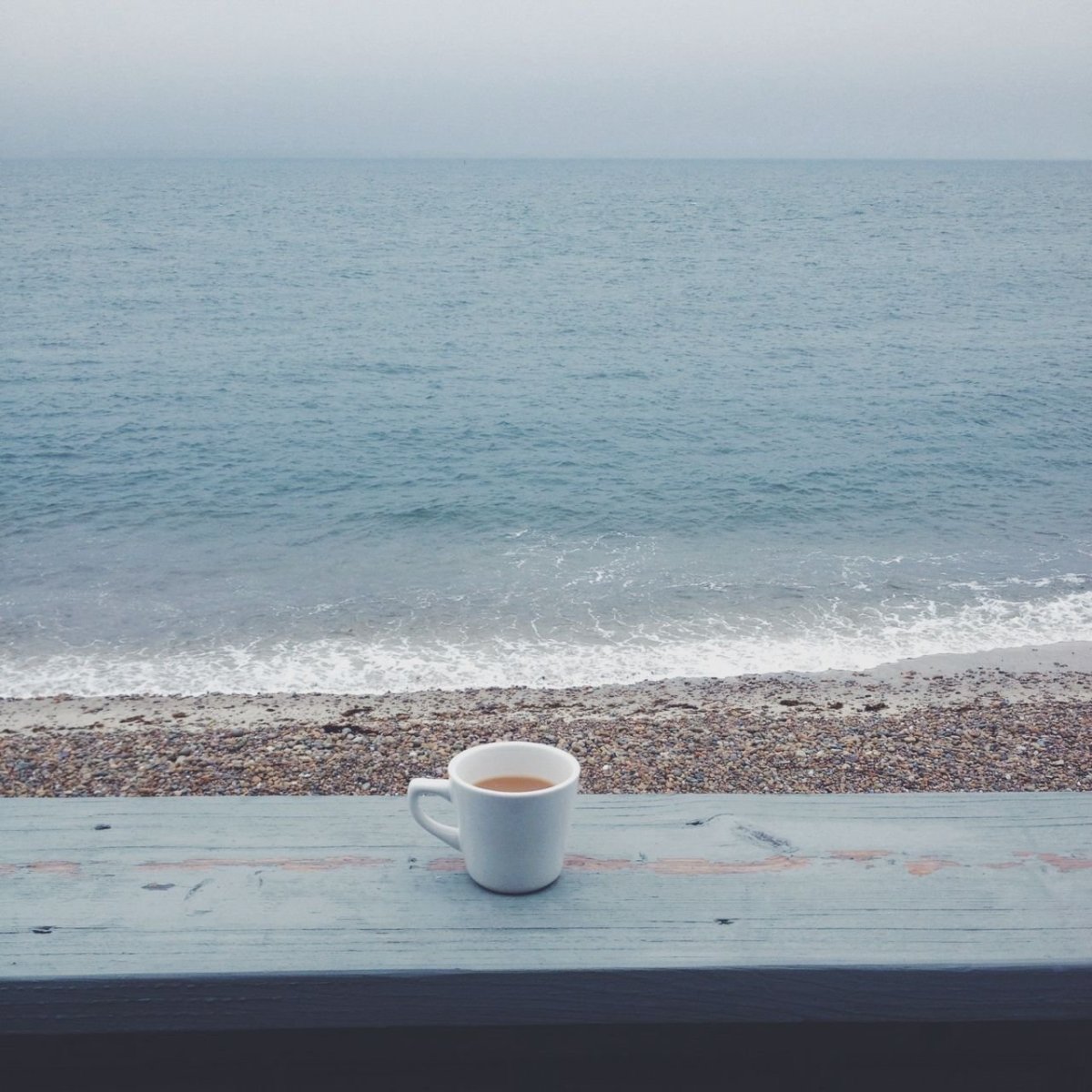 Кофе и море