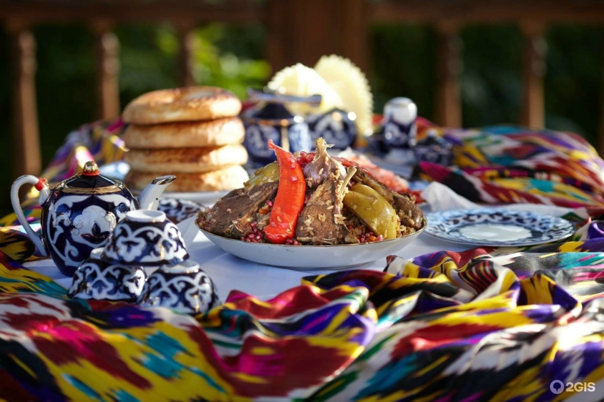 Узбекский дастархан узбекская кухня