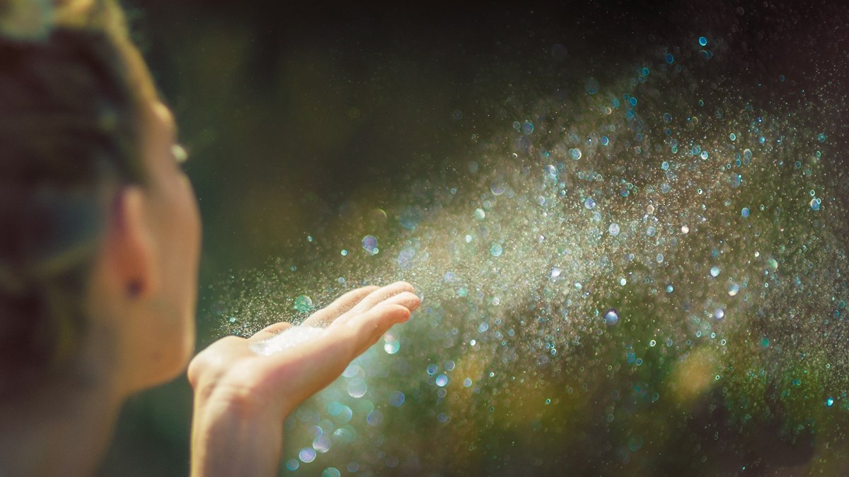 Пылинки в воздухе