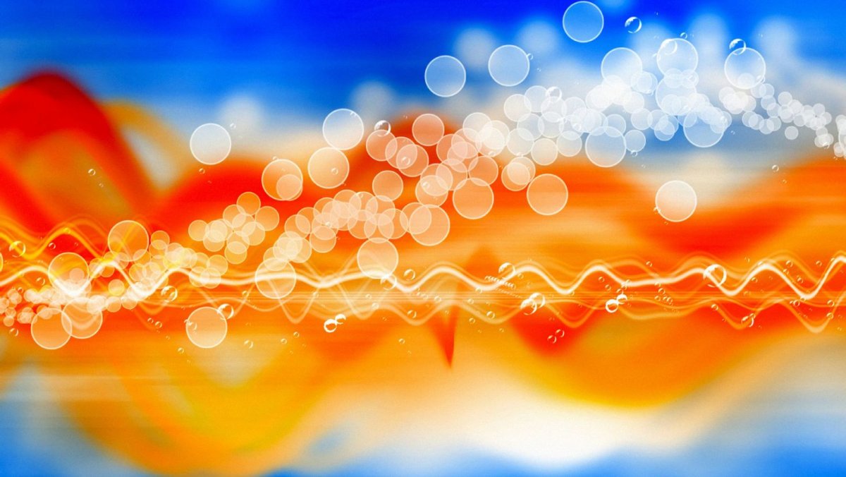 Оранжевая абстракция