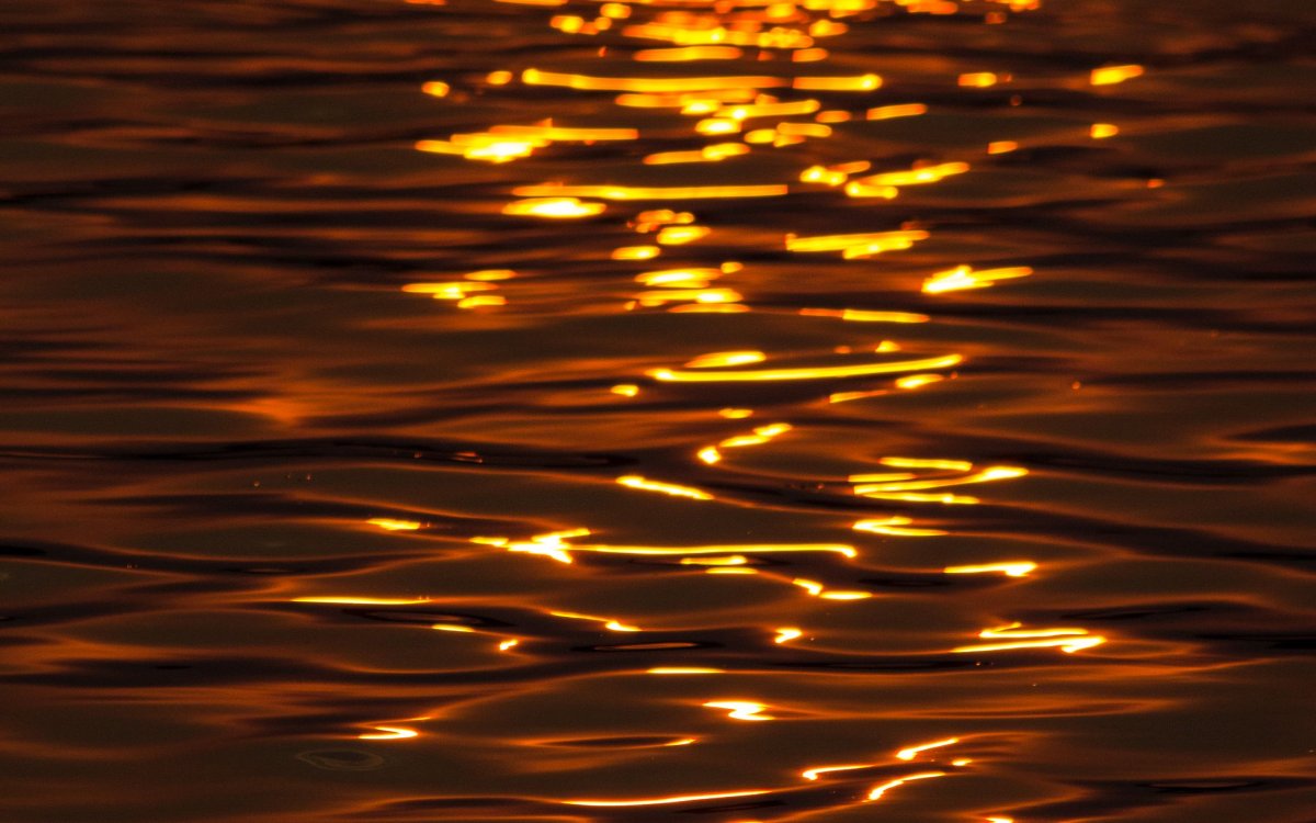 Блики на воде иллюстрация