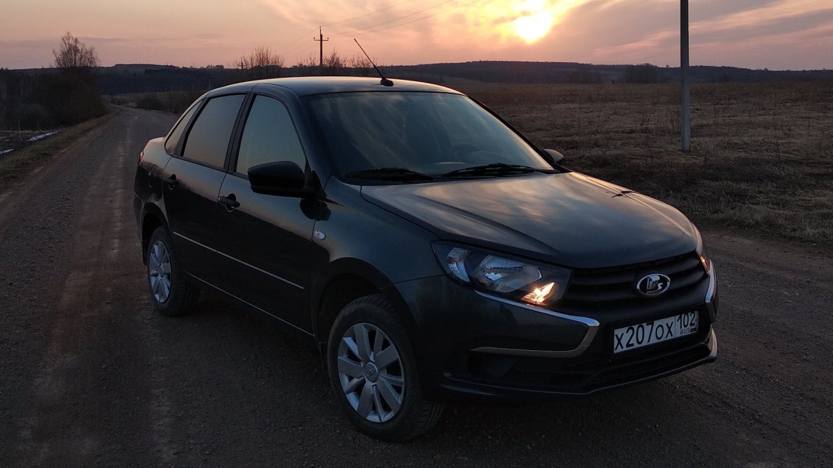 Городской камуфляж Лада Гранта Борнео