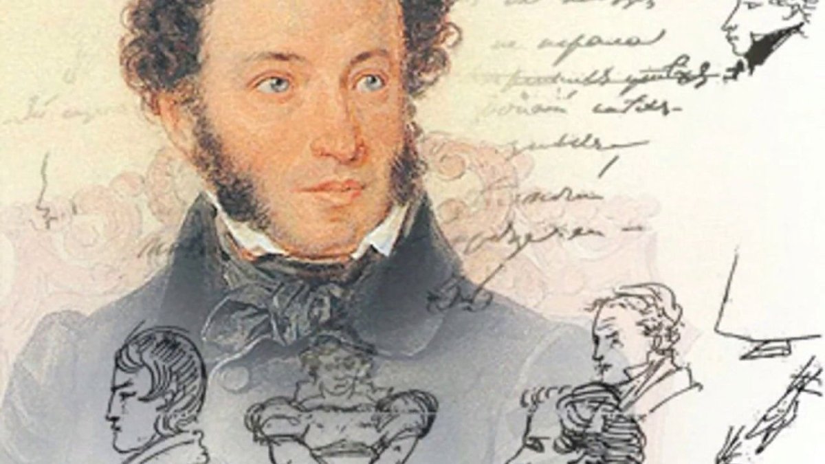 Федотов портрет Пушкина