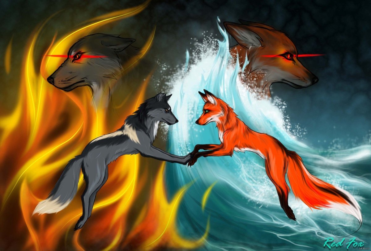 Волки аниме