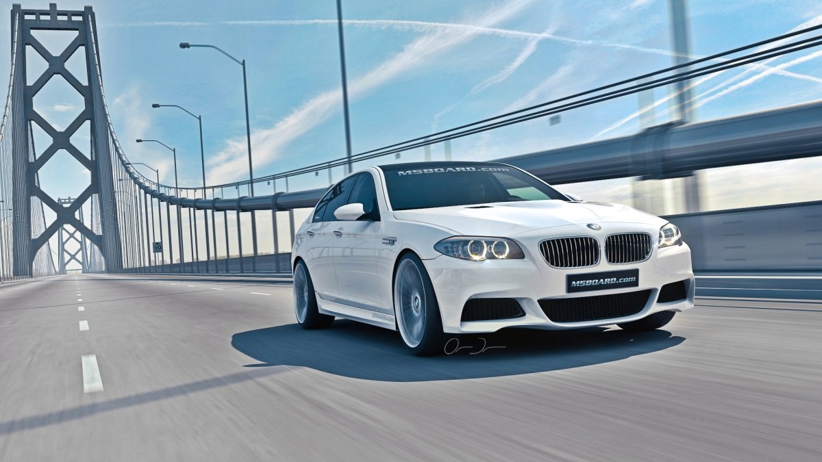 5 F10 BMW 3d