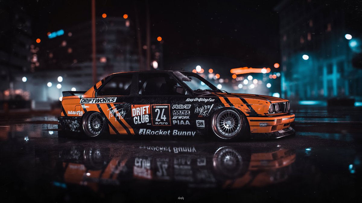 BMW e30 Neon