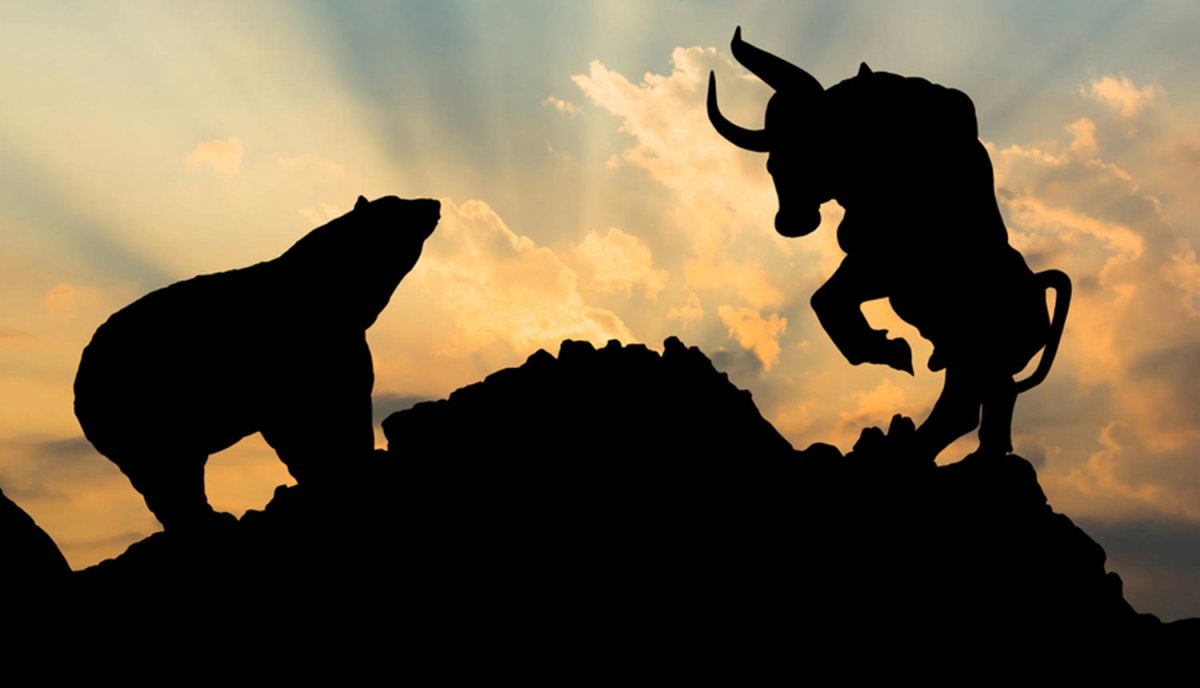Быки и медведи обои