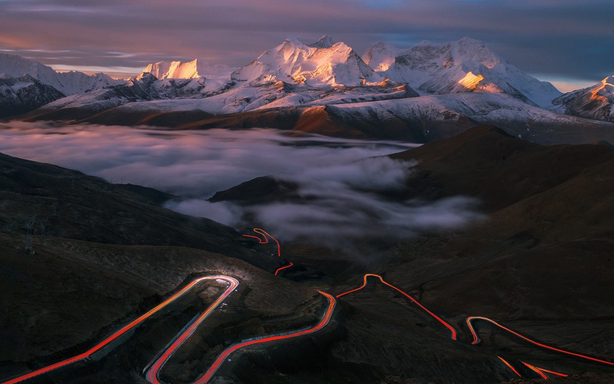 Китай горы Гималаи