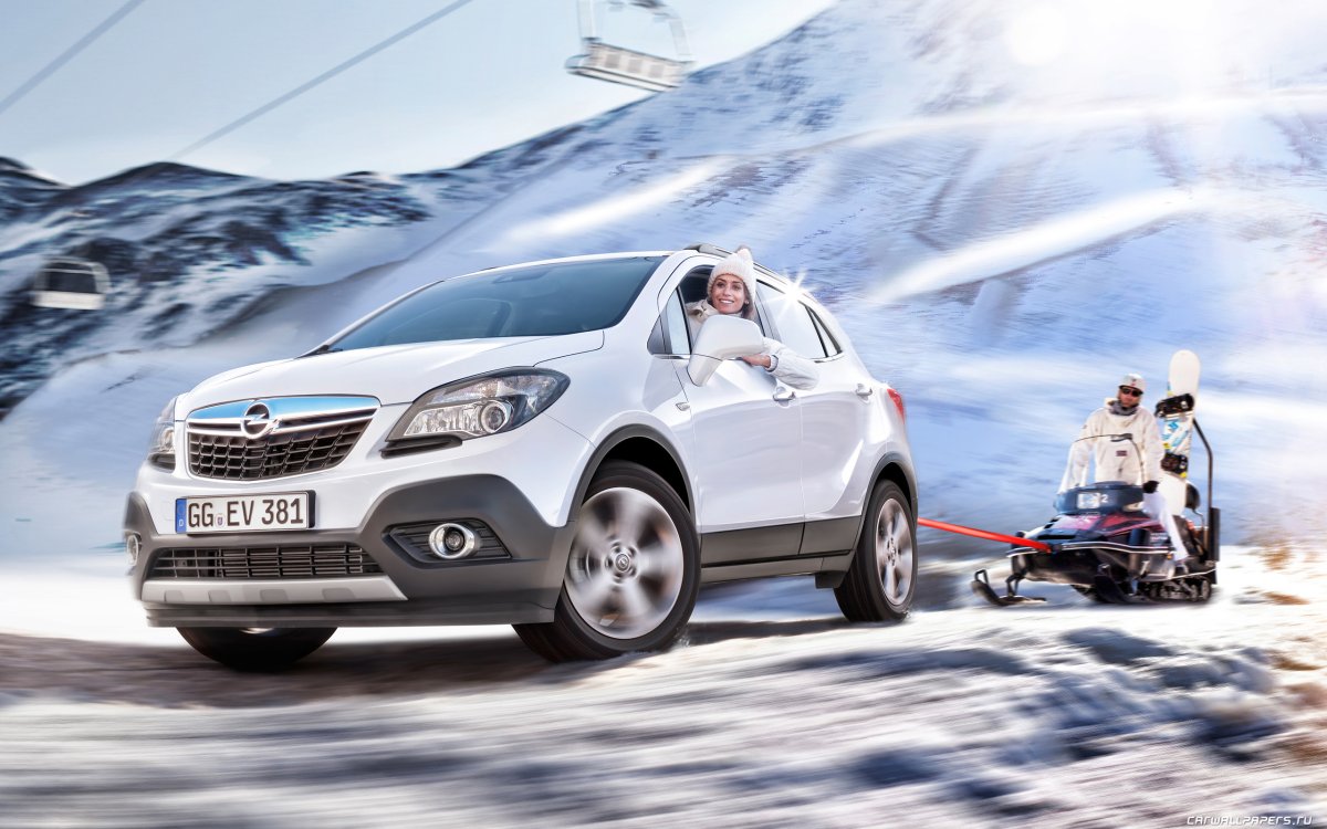 Дорожный просвет Опель Мокка 2014
