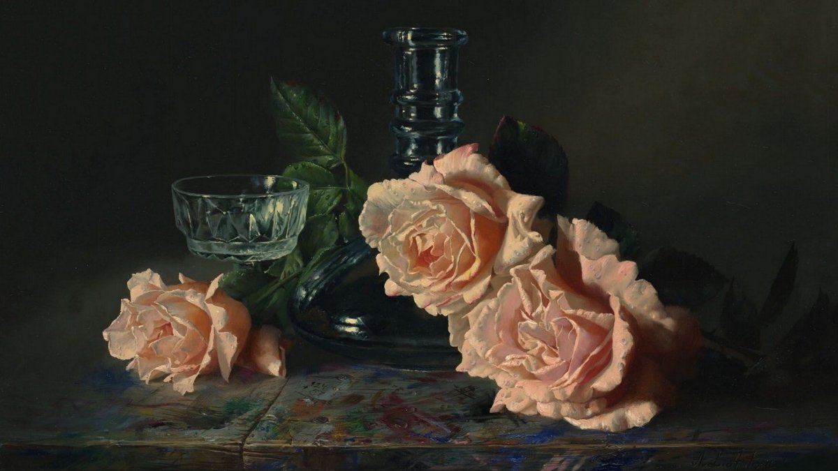 Алексей Антонов живопись натюрморт