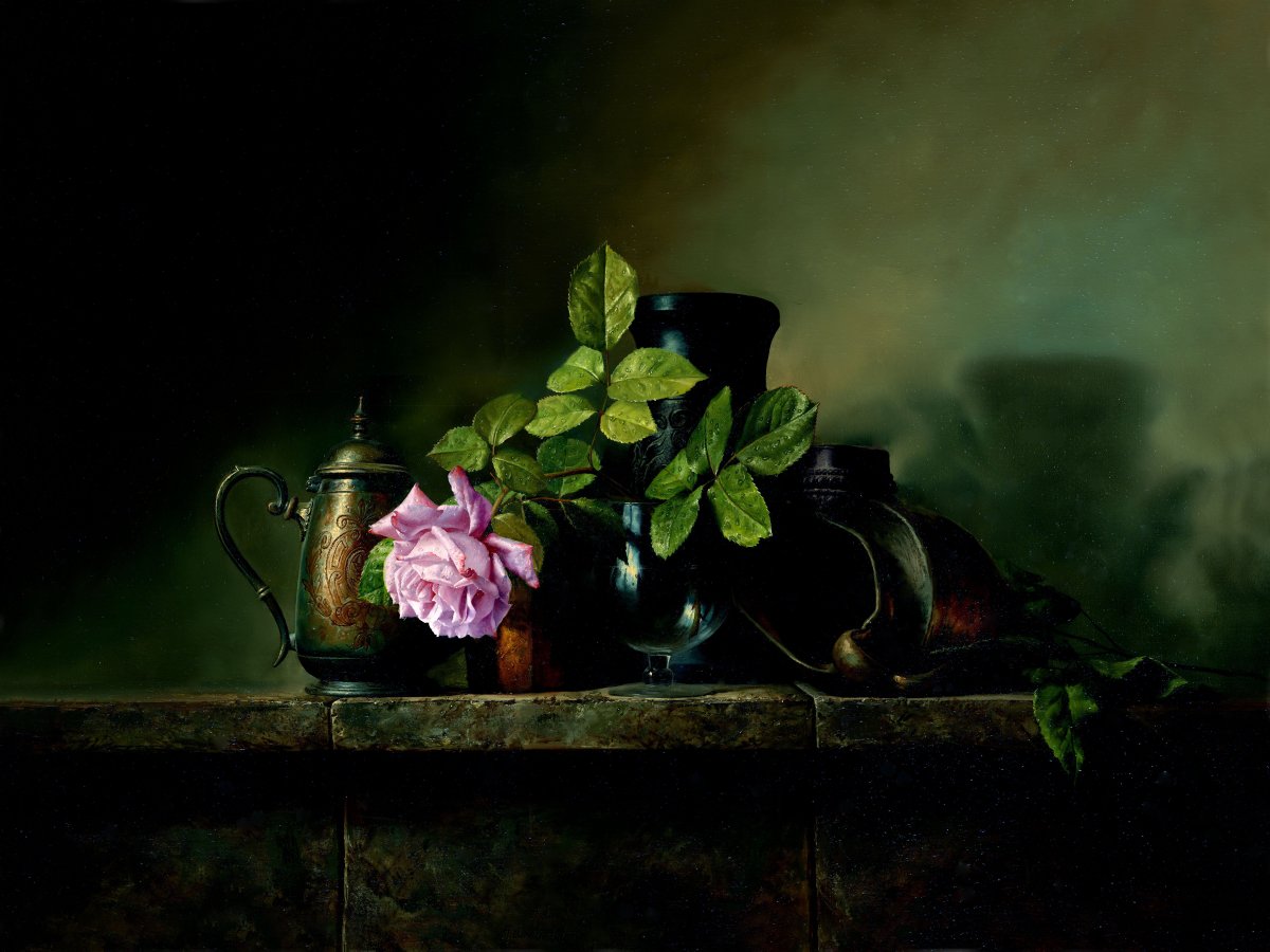 Художник Алексей Антонов натюрморты и цветы