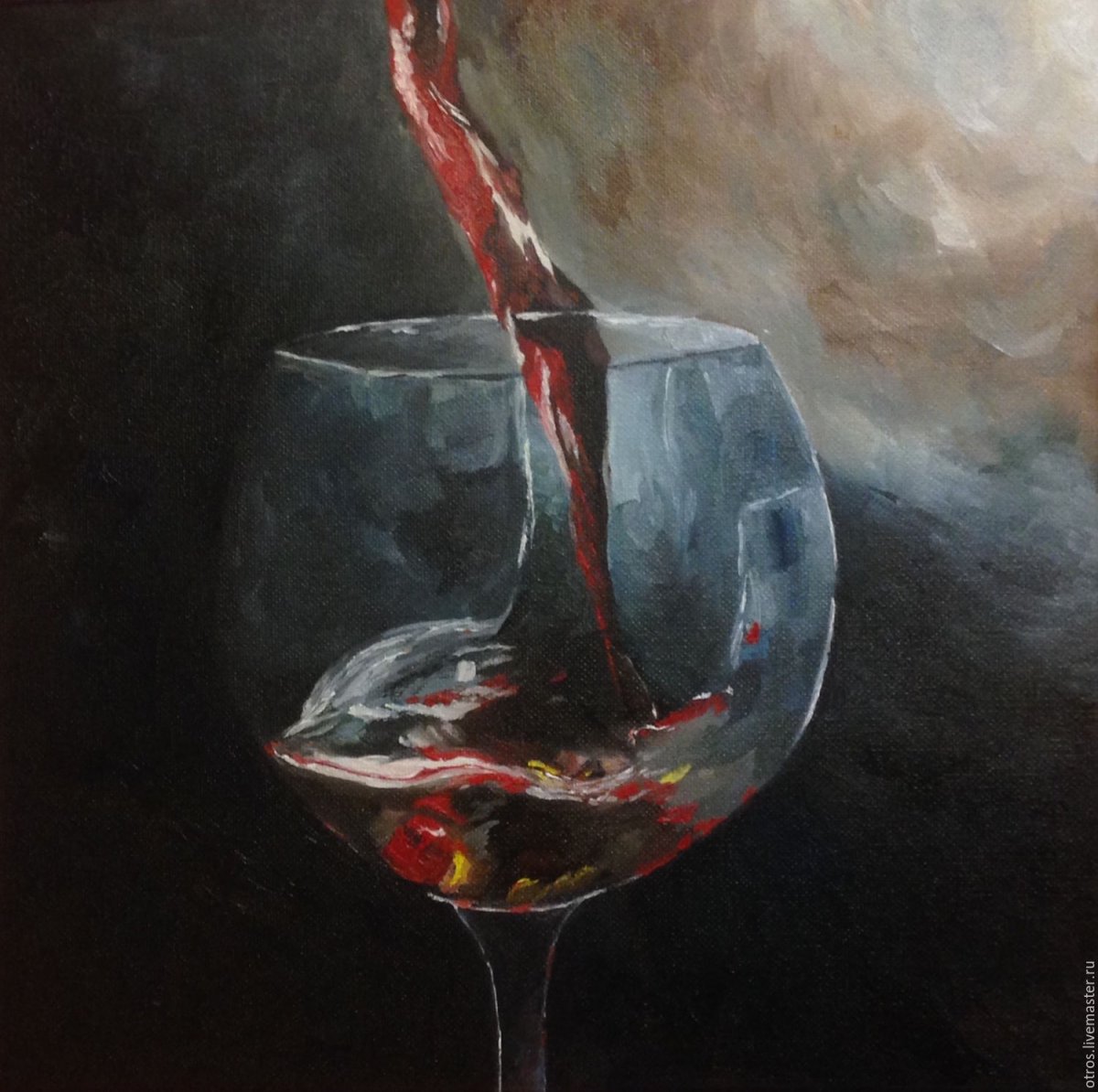 Силуэтная живопись Татьяна Марковцева любовь