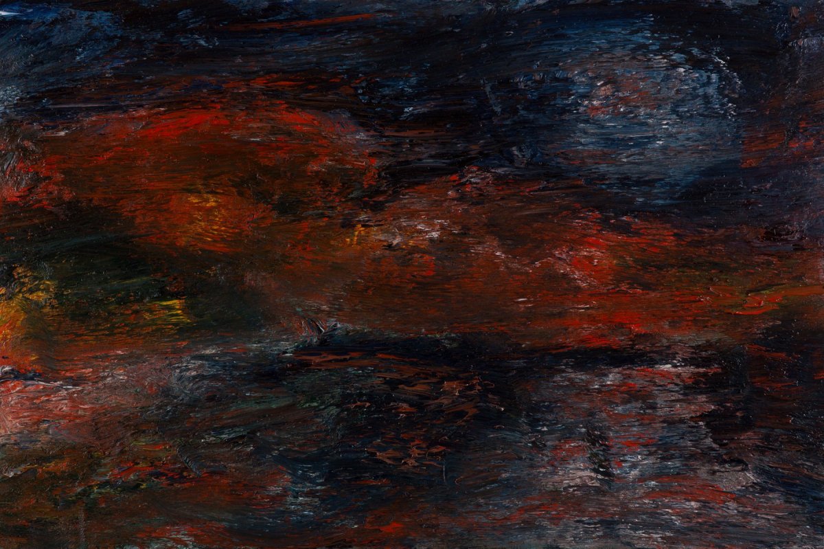 Цветы на черном фоне