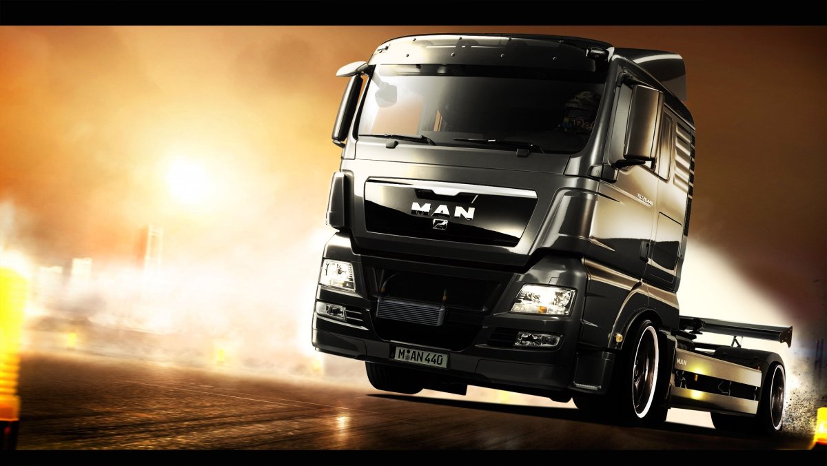 КАМАЗ фура ман