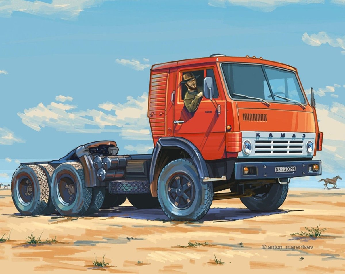 КАМАЗ 54112 самосвал