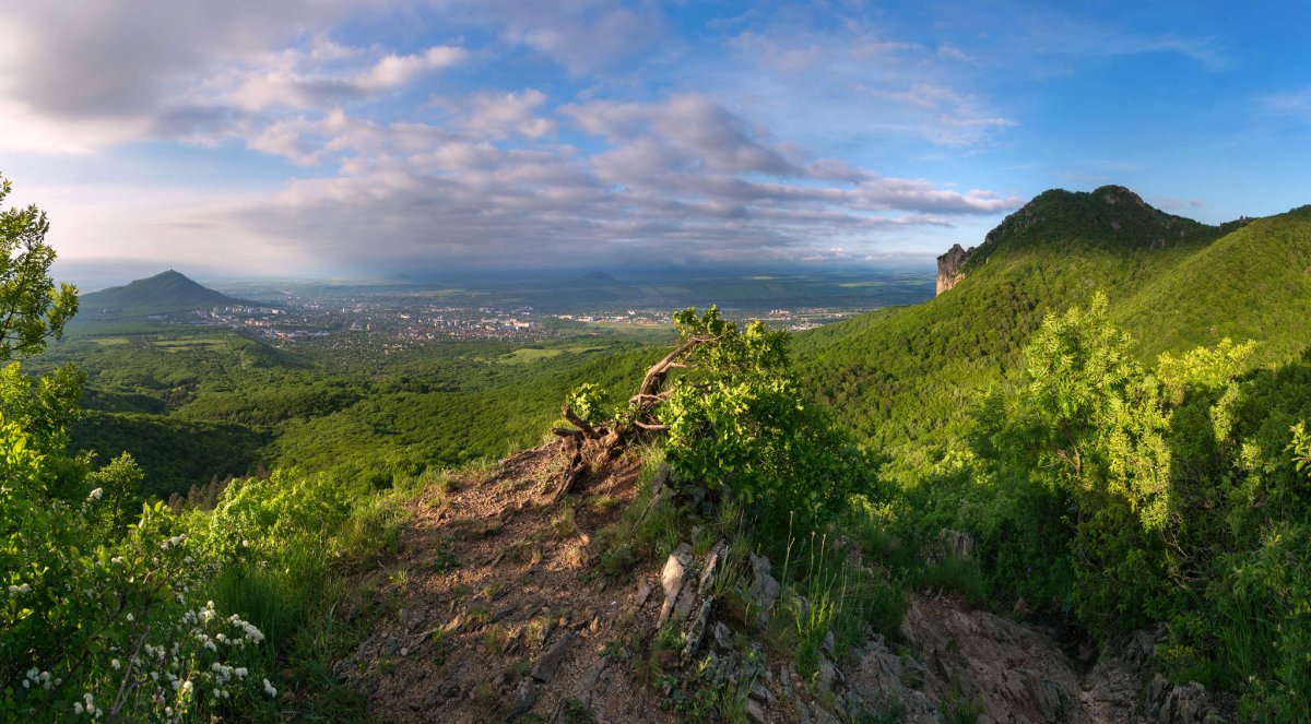 Бештау и Машук горы Пятигорск