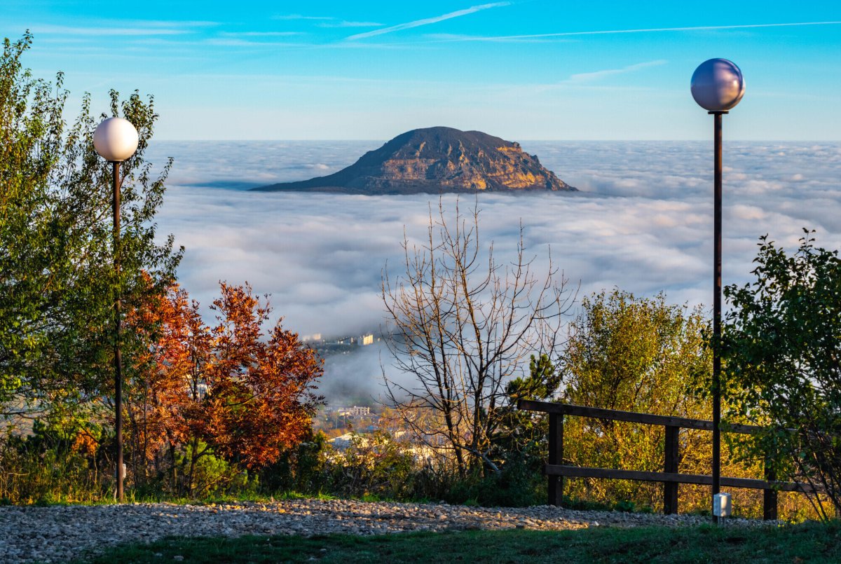 Пятигорск гора Машук осень
