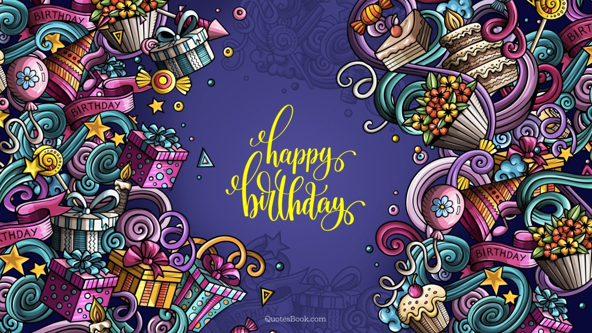 Фон день рождения стильно