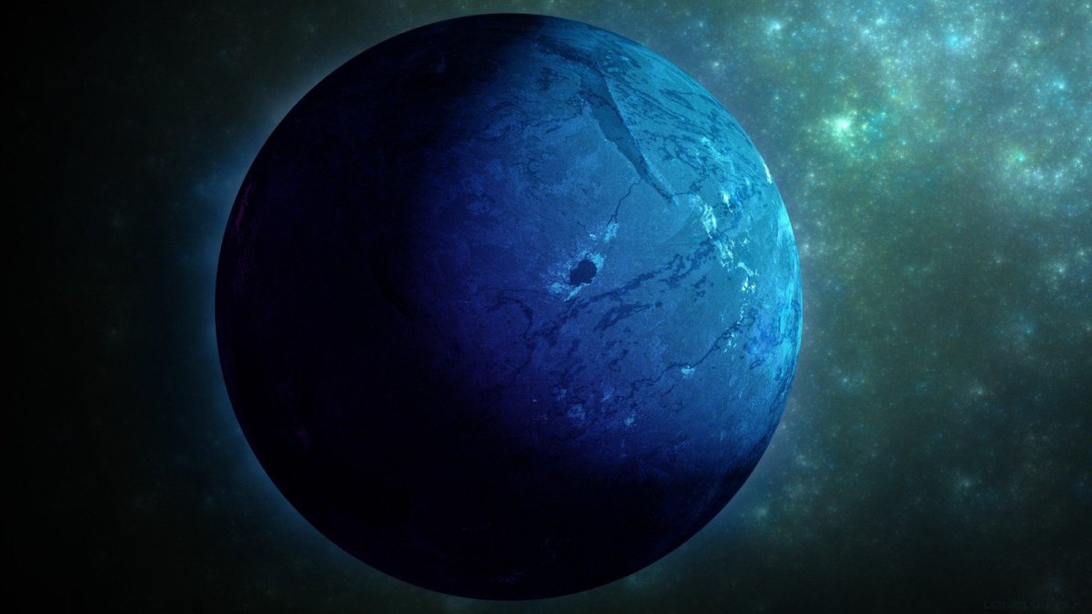 Нептун Планета арт