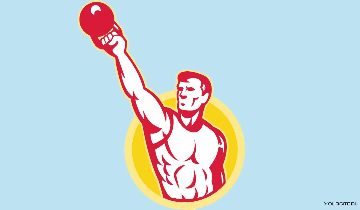 Гиревой спорт фон