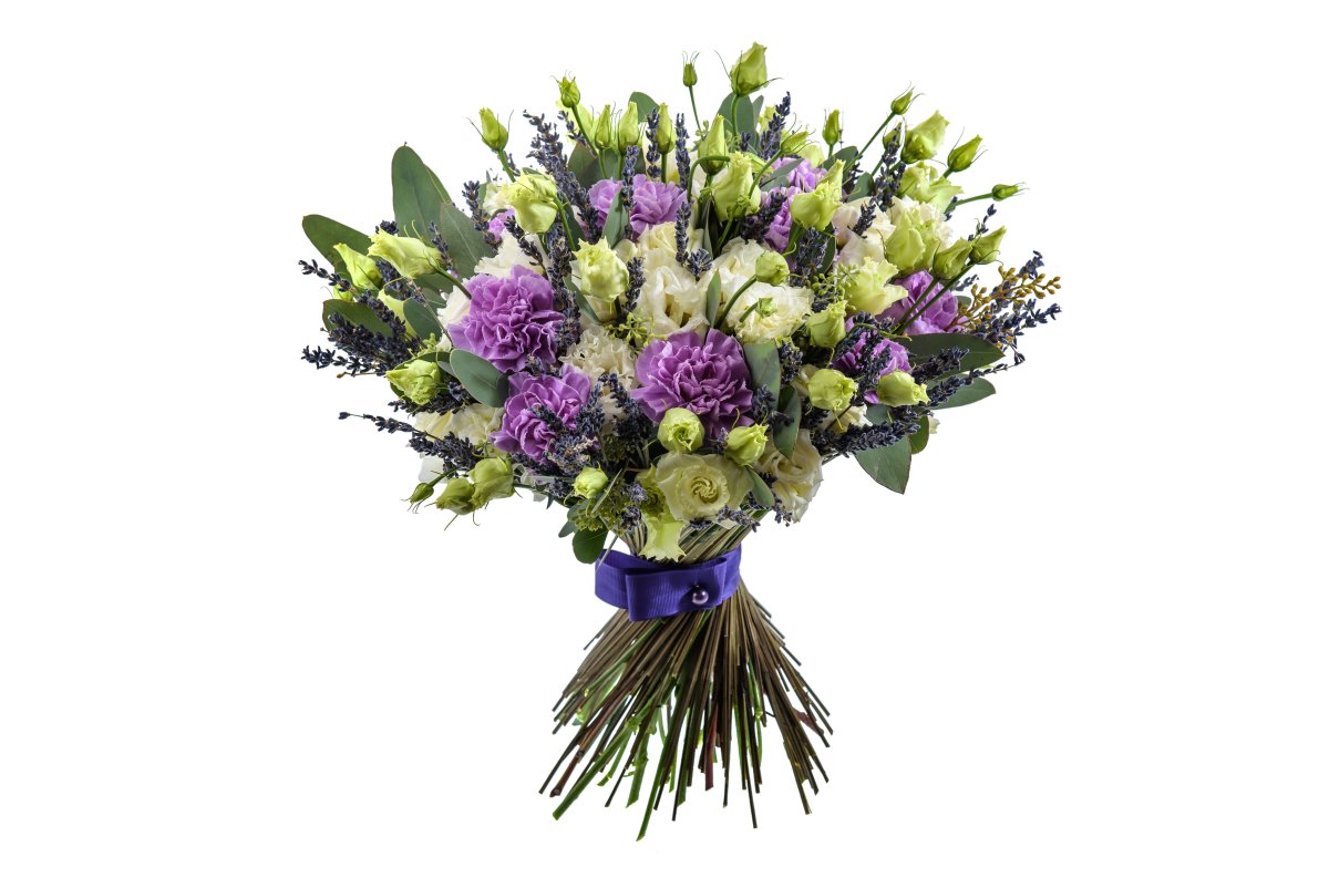 Букет на белом фоне