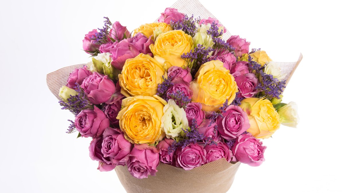 Роза кустовая пионовидная