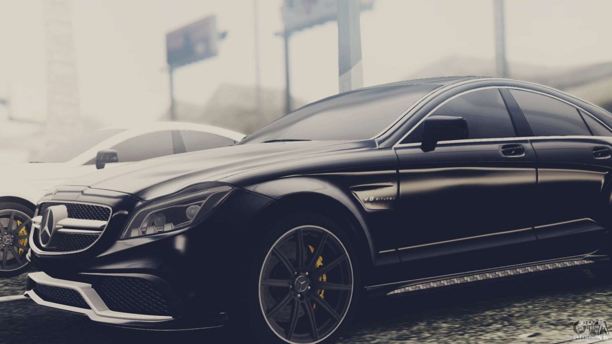 Обои CLS 63 AMG 4к
