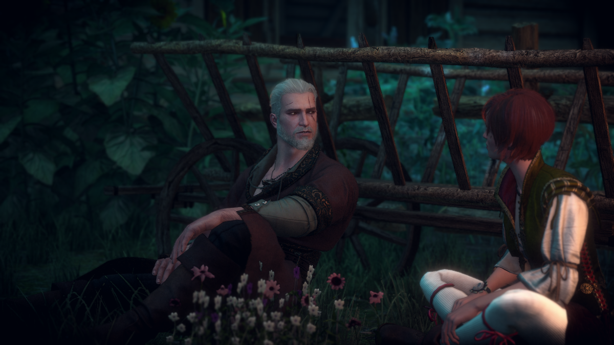 Шани Ведьмак 3 каменные сердца постельная сцена