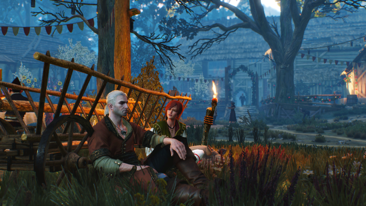 Ведьмак 3 Дикая охота каменные сердца свадьба