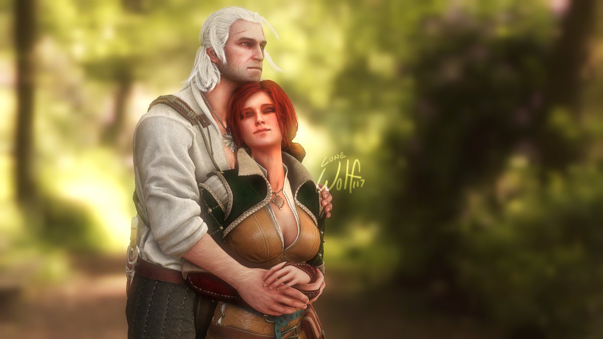Трисс Меригольд и Геральт